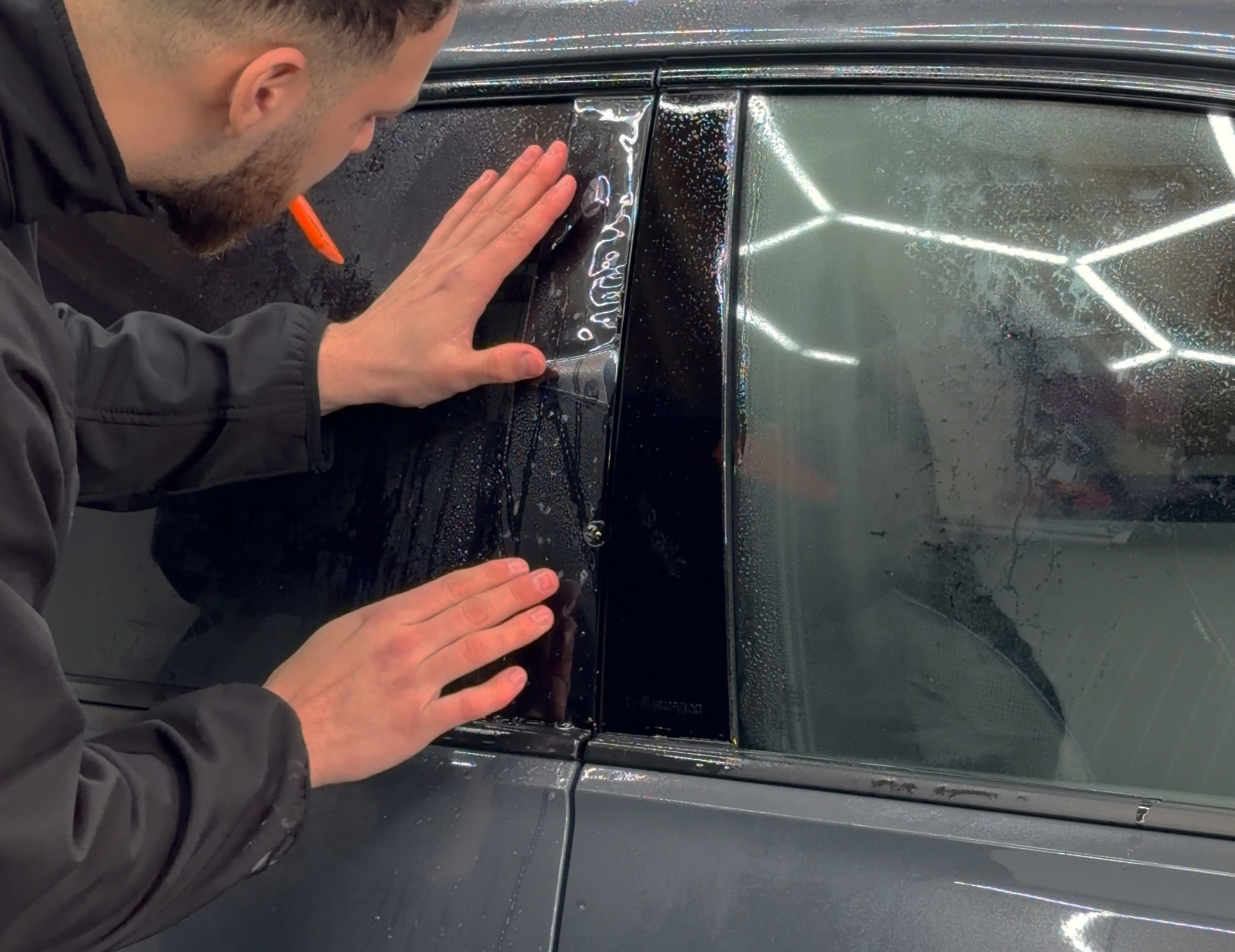 Applying PPF to a vehicle